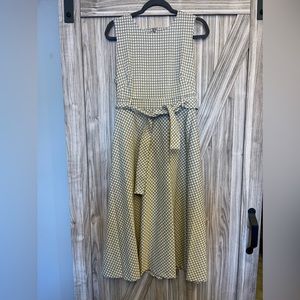 Calvin Klein Gingham dress, size 12
